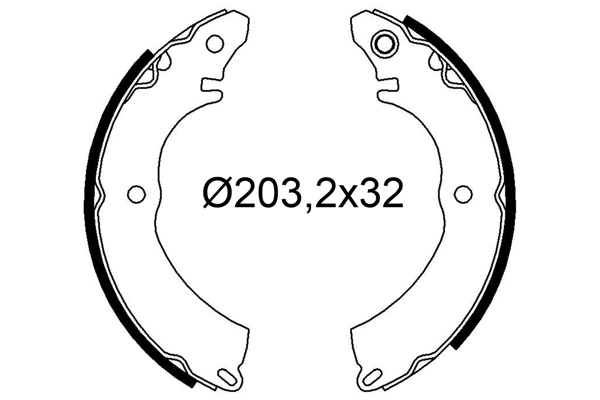 Remschoen set Valeo 564331