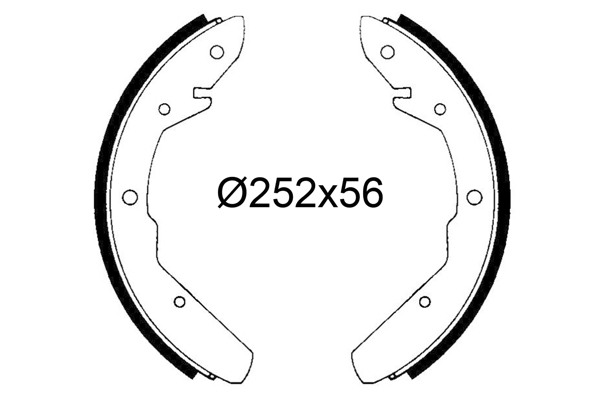 Remschoen set Valeo 564336