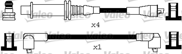 Bougiekabelset Valeo 346648