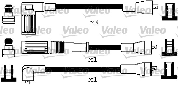 Bougiekabelset Valeo 346617