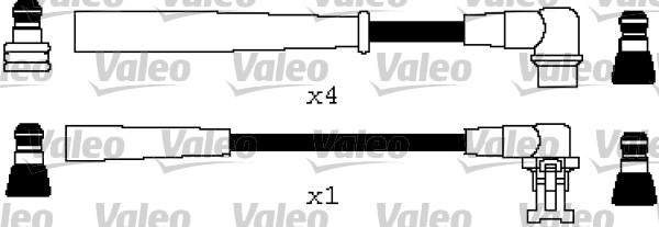 Bougiekabelset Valeo 346608