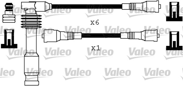 Bougiekabelset Valeo 346589