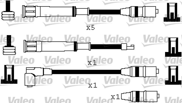 Bougiekabelset Valeo 346574