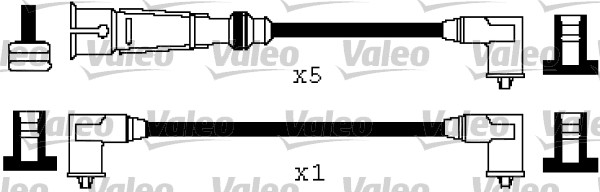 Bougiekabelset Valeo 346572