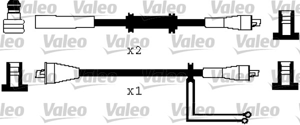 Bougiekabelset Valeo 346513