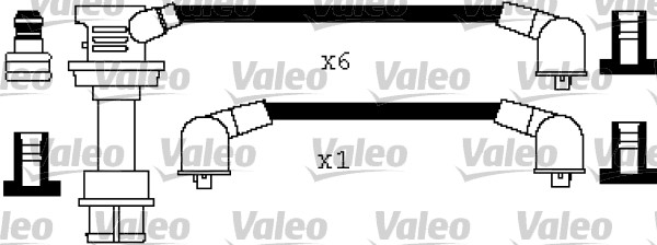 Bougiekabelset Valeo 346425