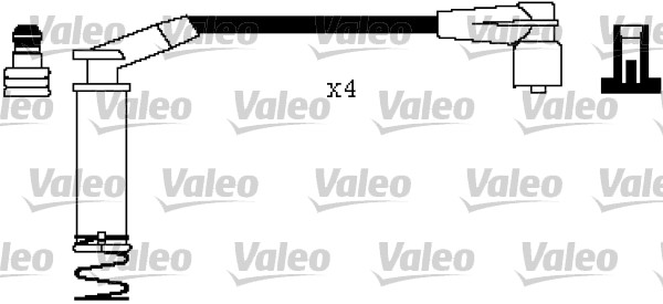 Bougiekabelset Valeo 346405