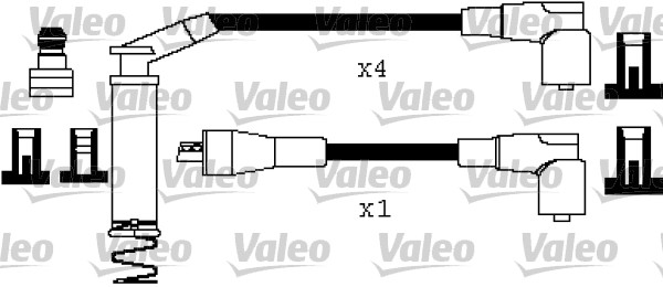 Bougiekabelset Valeo 346403