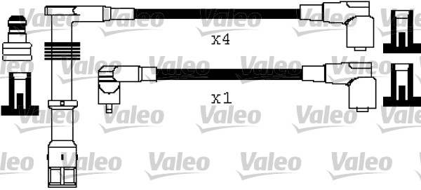 Bougiekabelset Valeo 346380