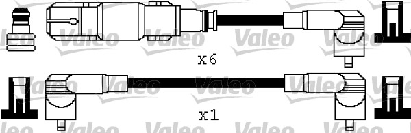 Bougiekabelset Valeo 346369