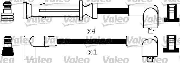 Bougiekabelset Valeo 346345