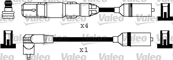 Bougiekabelset Valeo 346317