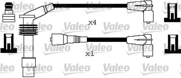 Bougiekabelset Valeo 346291