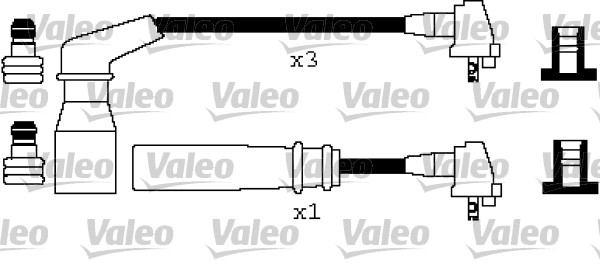 Bougiekabelset Valeo 346263