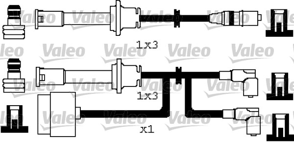 Bougiekabelset Valeo 346249