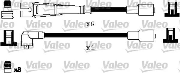 Bougiekabelset Valeo 346230