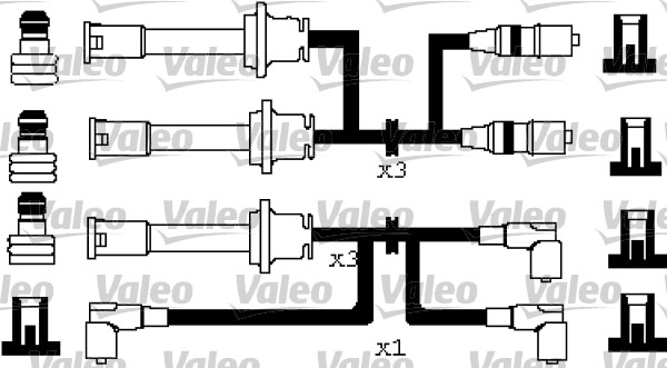 Bougiekabelset Valeo 346214