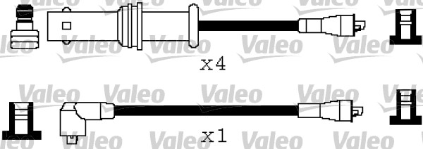 Bougiekabelset Valeo 346208