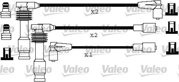 Bougiekabelset Valeo 346193