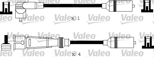 Bougiekabelset Valeo 346179