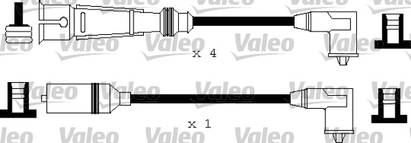 Bougiekabelset Valeo 346176