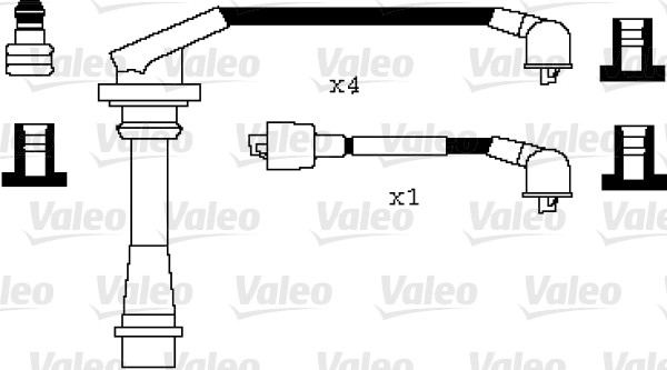 Bougiekabelset Valeo 346078