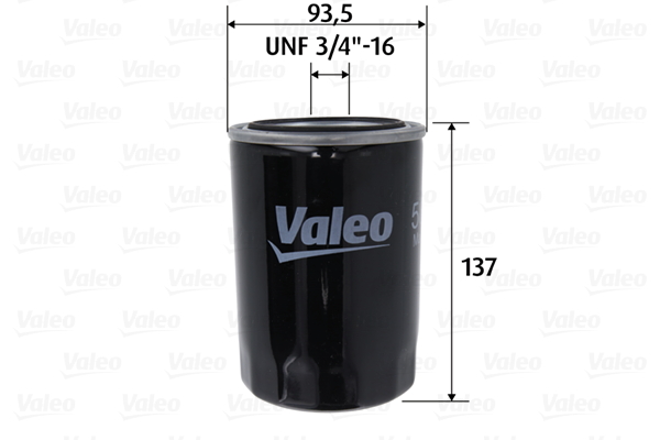 Oliefilter Valeo 586101