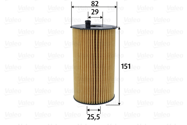 Oliefilter Valeo 586601