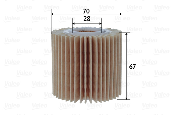 Oliefilter Valeo 586606