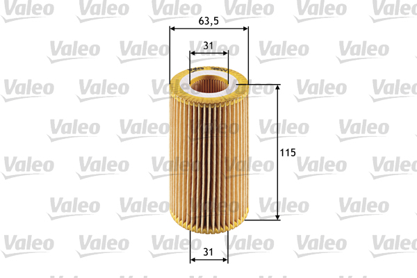 Oliefilter Valeo 586524