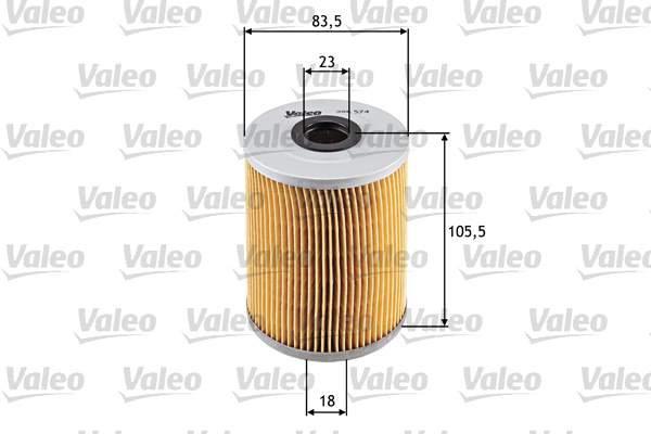 Oliefilter Valeo 586574