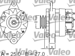 Valeo Alternator/Dynamo 436716