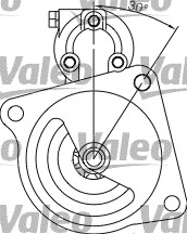 Valeo Starter 455518