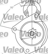 Valeo Starter 458199