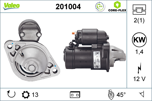 Starter Valeo 201004