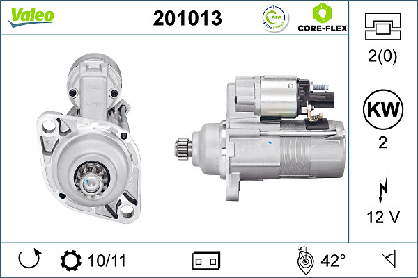 Starter Valeo 201013