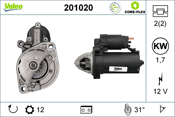 Starter Valeo 201020