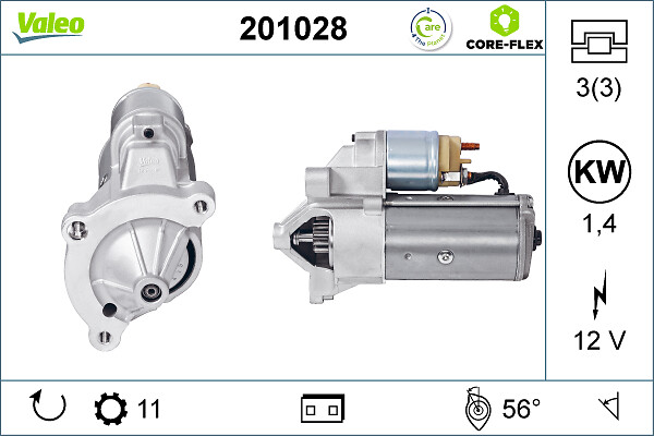 Starter Valeo 201028