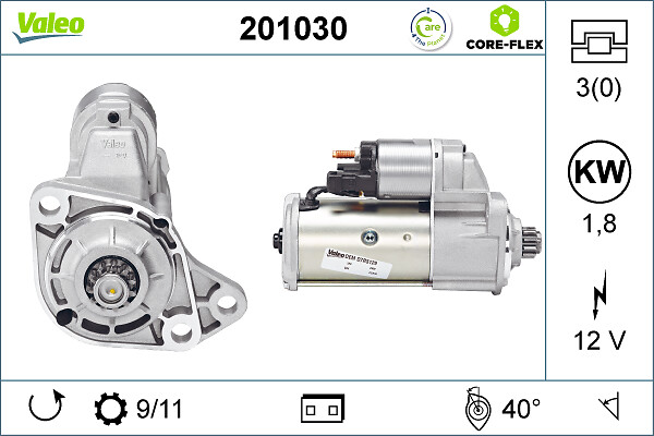 Starter Valeo 201030