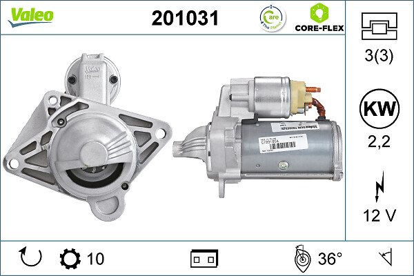 Starter Valeo 201031