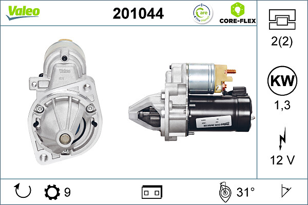 Starter Valeo 201044