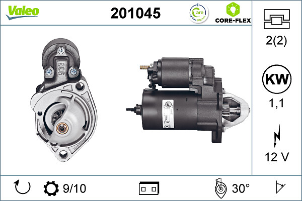 Starter Valeo 201045