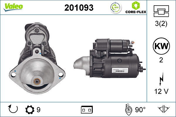 Starter Valeo 201093