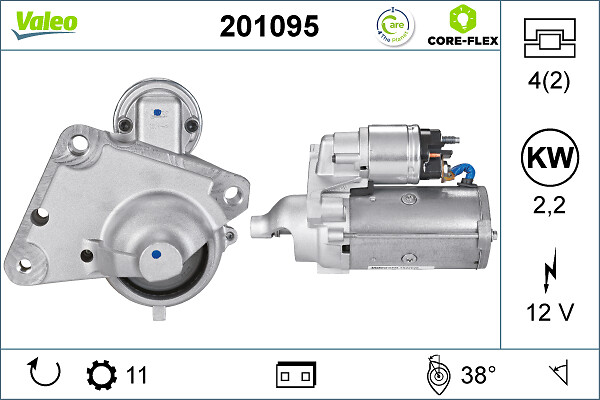 Starter Valeo 201095