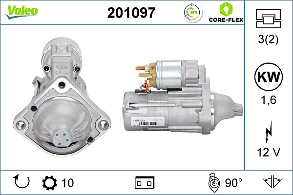 Starter Valeo 201097