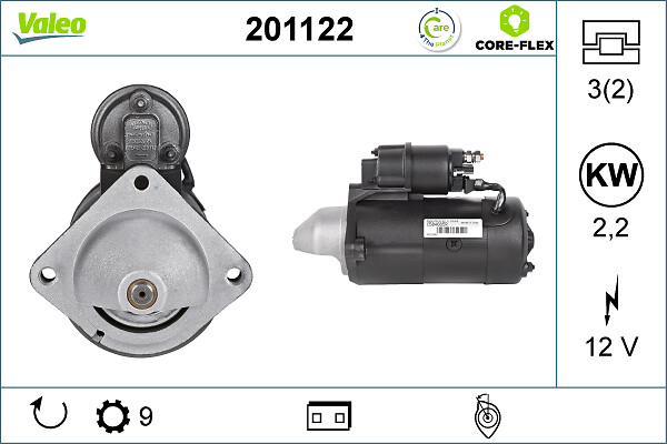 Starter Valeo 201122