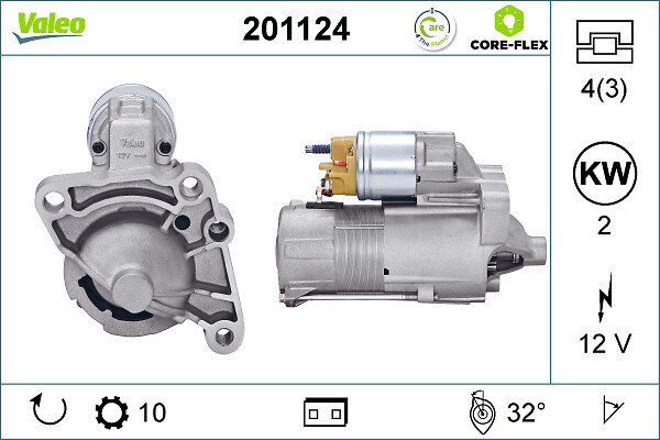 Starter Valeo 201124