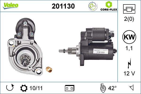 Starter Valeo 201130