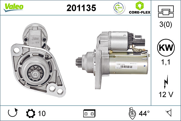 Starter Valeo 201135