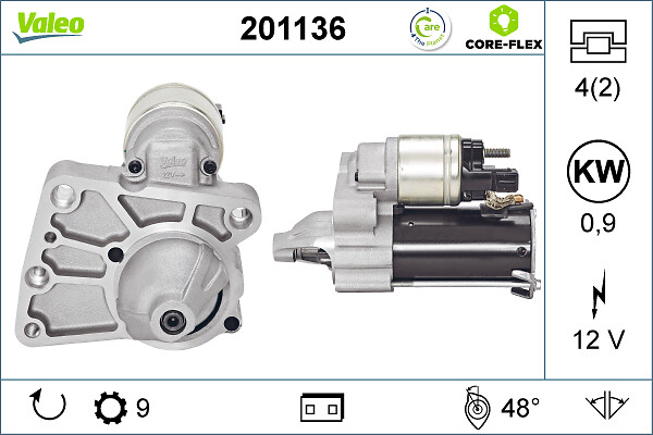 Starter Valeo 201136